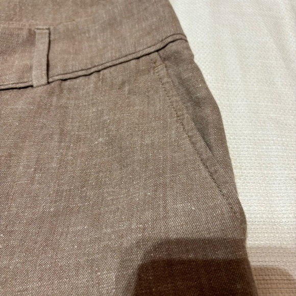 Ann Taylor LOFT Marisa Trouser Tan Pants Size 6 - Picture 6 of 11
